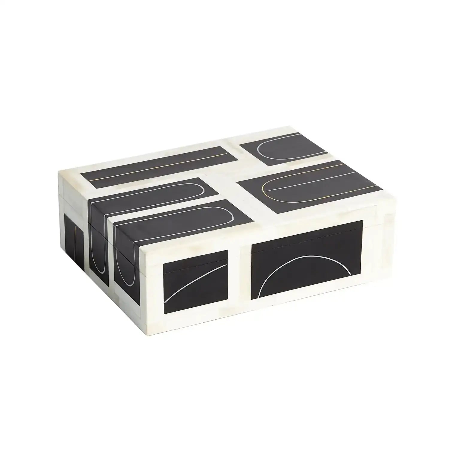 GLOBAL VIEWS BRASS LOOP BOX - Decorative Accents