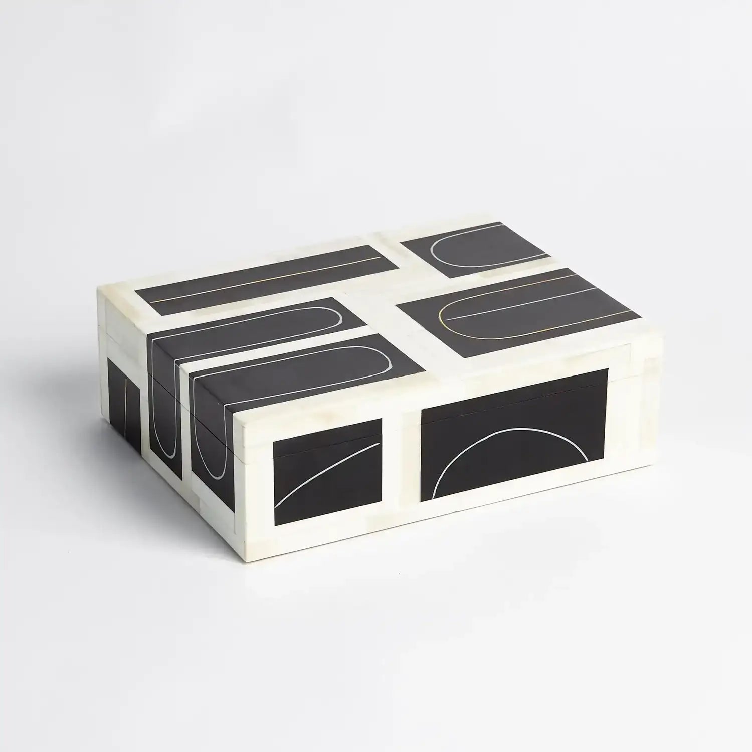 GLOBAL VIEWS BRASS LOOP BOX - Decorative Accents