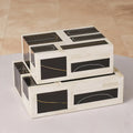 GLOBAL VIEWS BRASS LOOP BOX - Decorative Accents