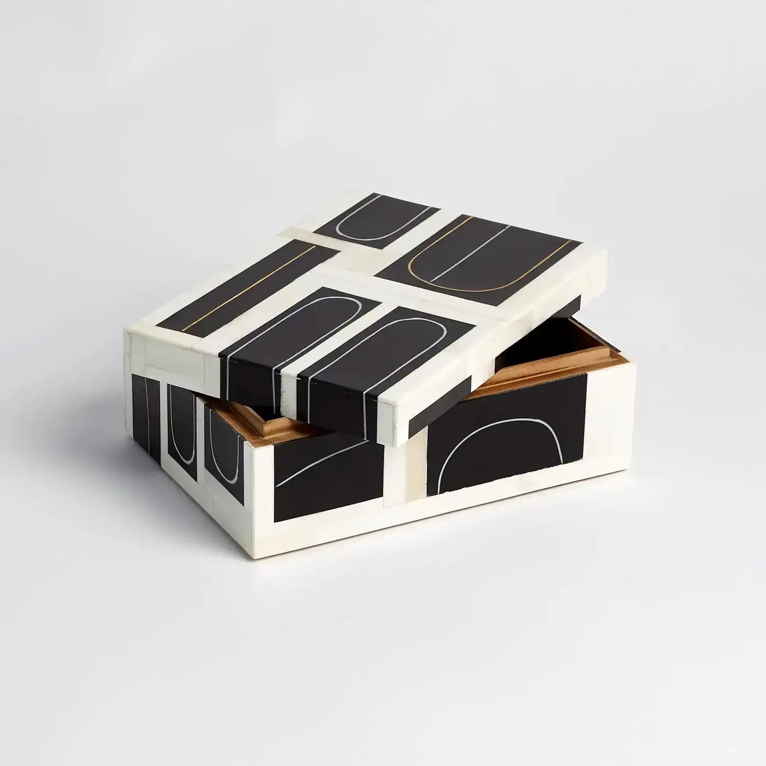 GLOBAL VIEWS BRASS LOOP BOX - Decorative Accents