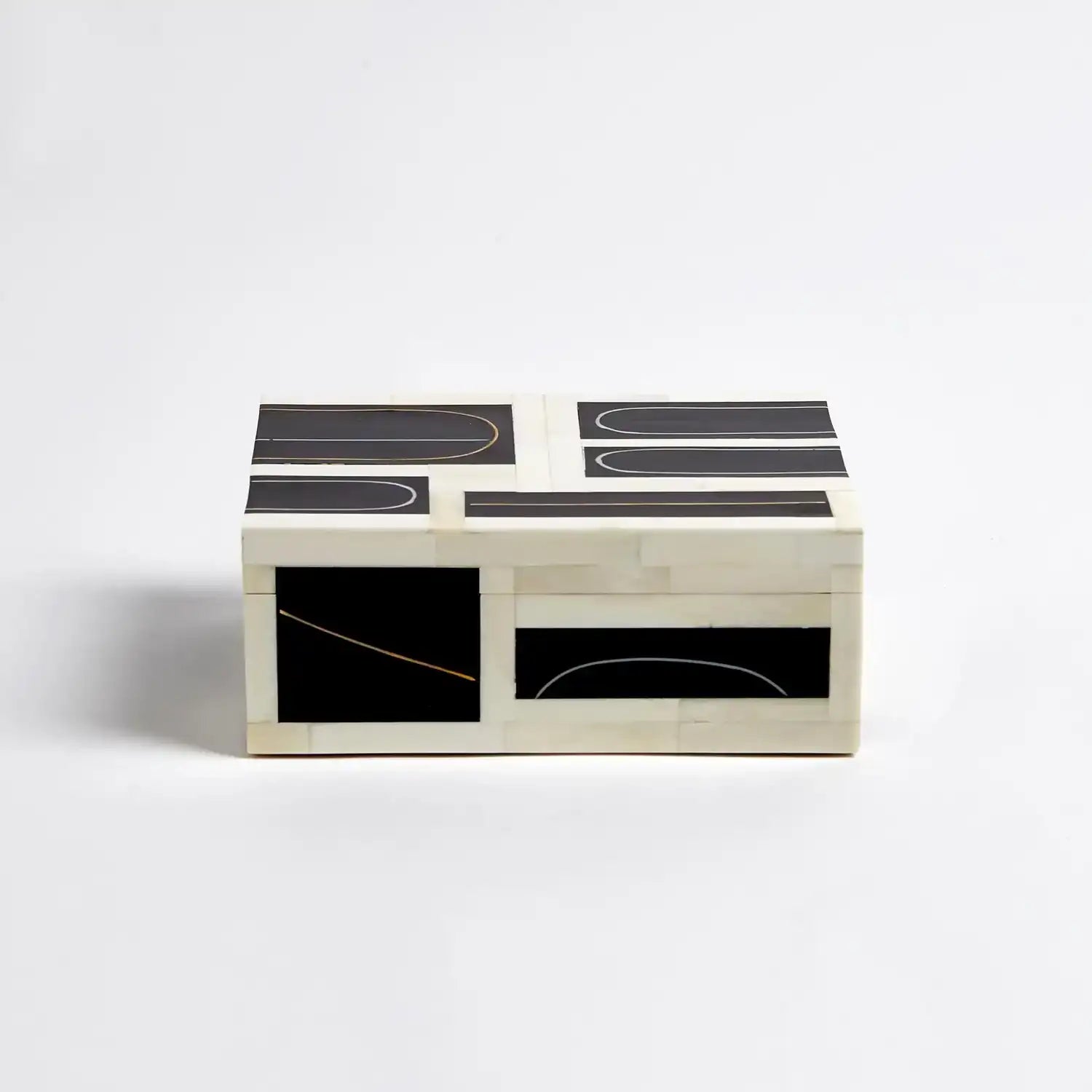 GLOBAL VIEWS BRASS LOOP BOX - Decorative Accents
