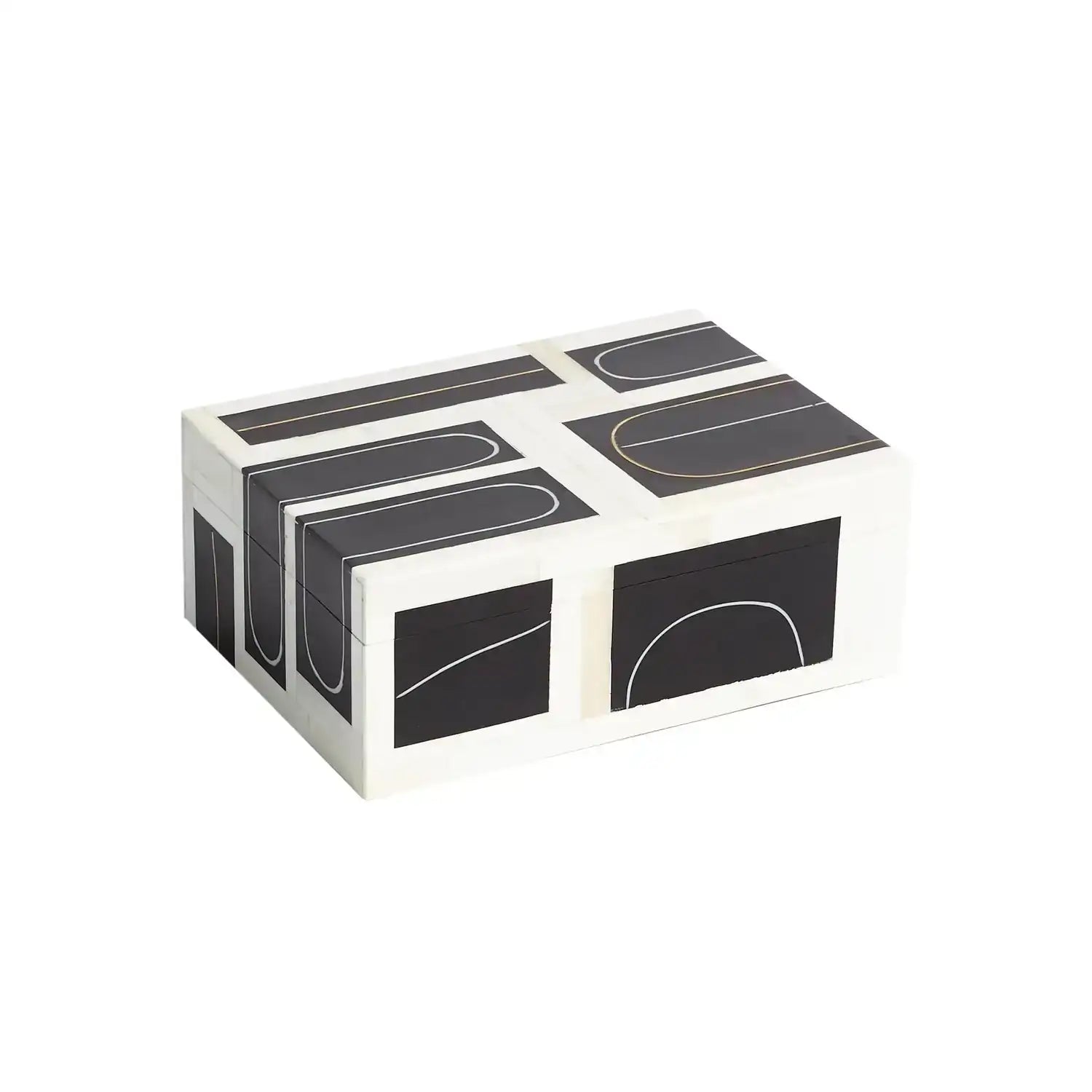 GLOBAL VIEWS BRASS LOOP BOX - Decorative Accents