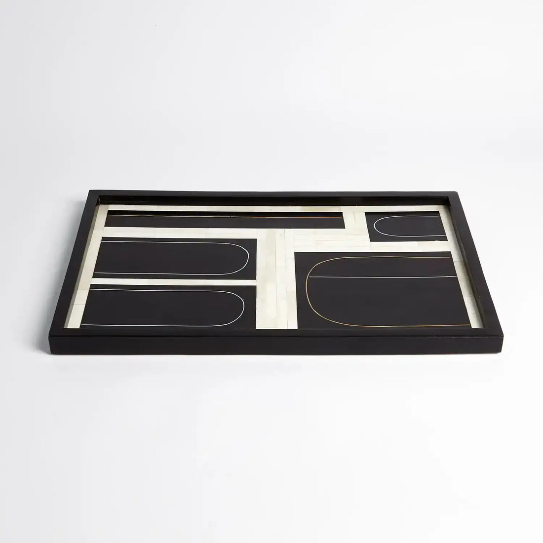 GLOBAL VIEWS BRASS LOOP TRAY - Decorative Accents