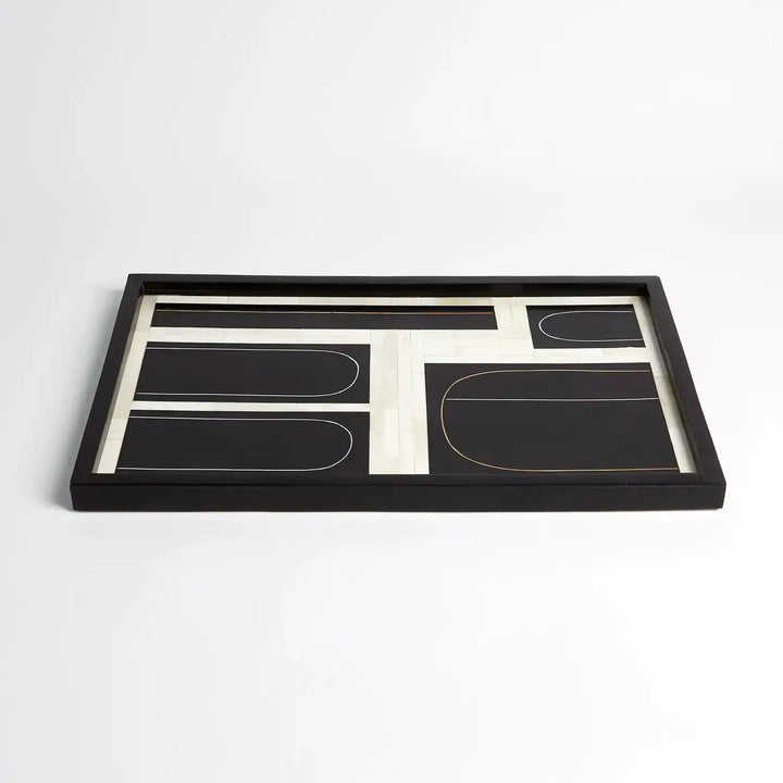 GLOBAL VIEWS BRASS LOOP TRAY - Decorative Accents