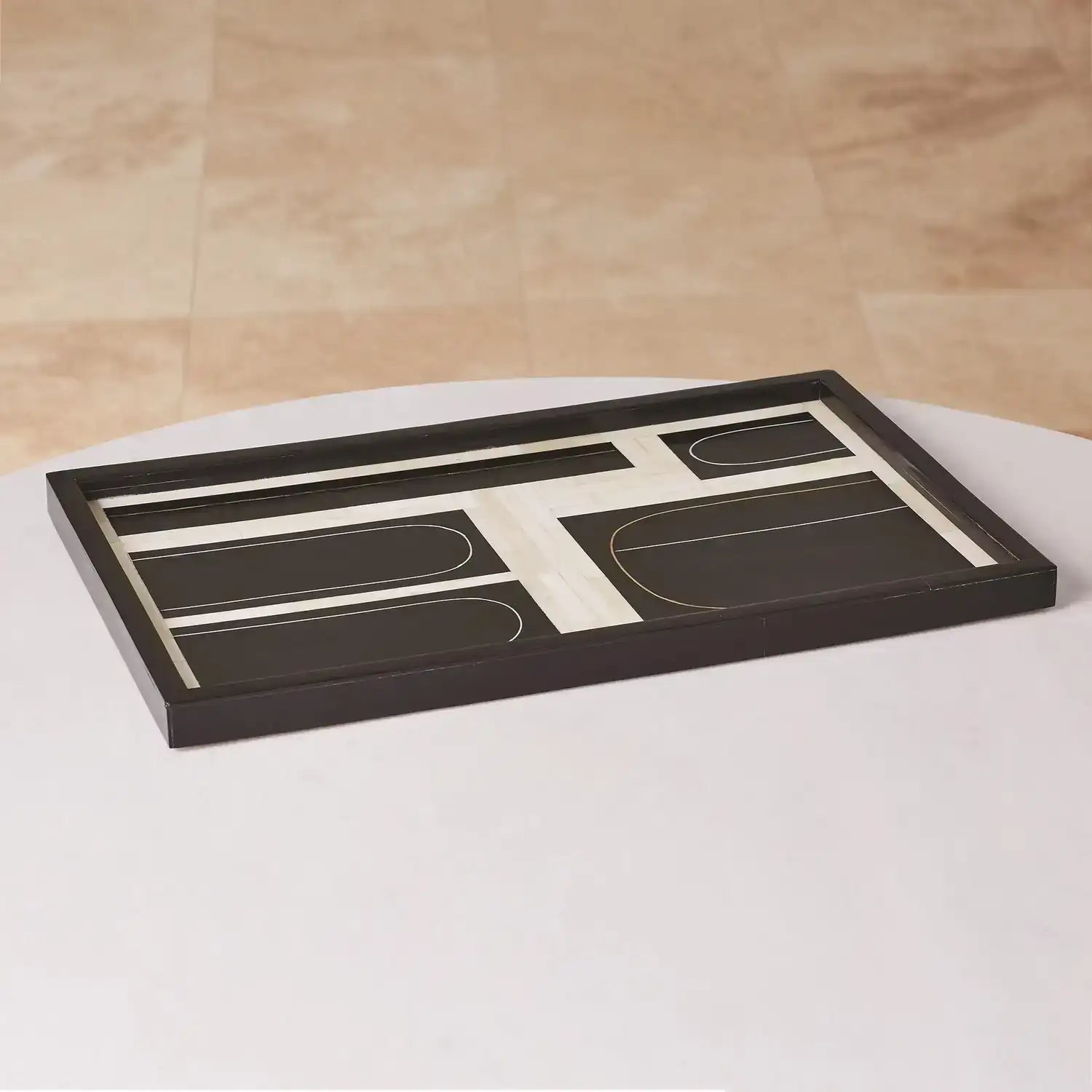 GLOBAL VIEWS BRASS LOOP TRAY - Decorative Accents