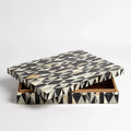 GLOBAL VIEWS BRASS DIAMOND BOX - Decorative Accents