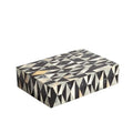 GLOBAL VIEWS BRASS DIAMOND BOX - Decorative Accents