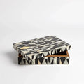 GLOBAL VIEWS BRASS DIAMOND BOX - Decorative Accents