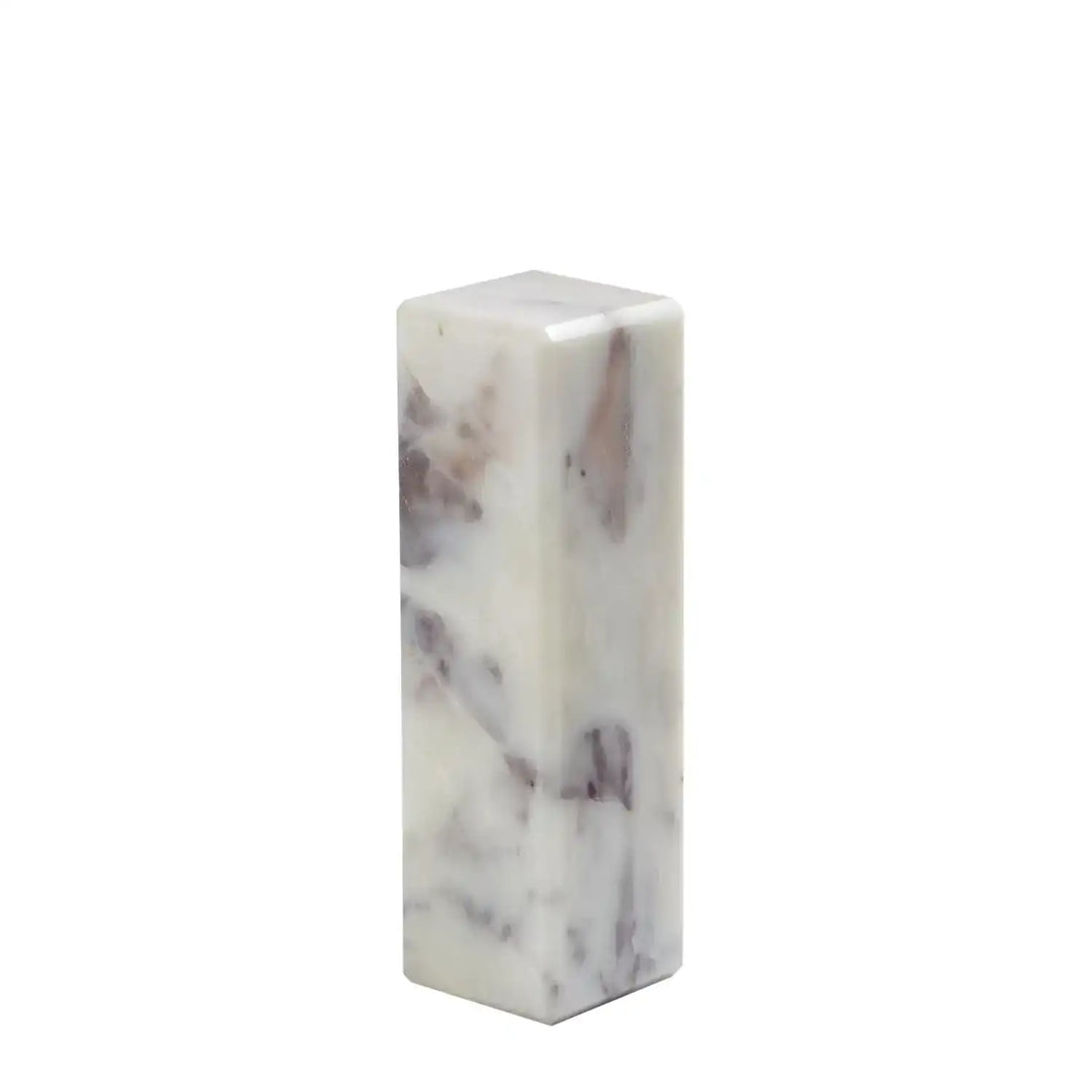 GLOBAL VIEWS 3" MARBLE MINI PEDESTAL/RISER - Decorative Accents