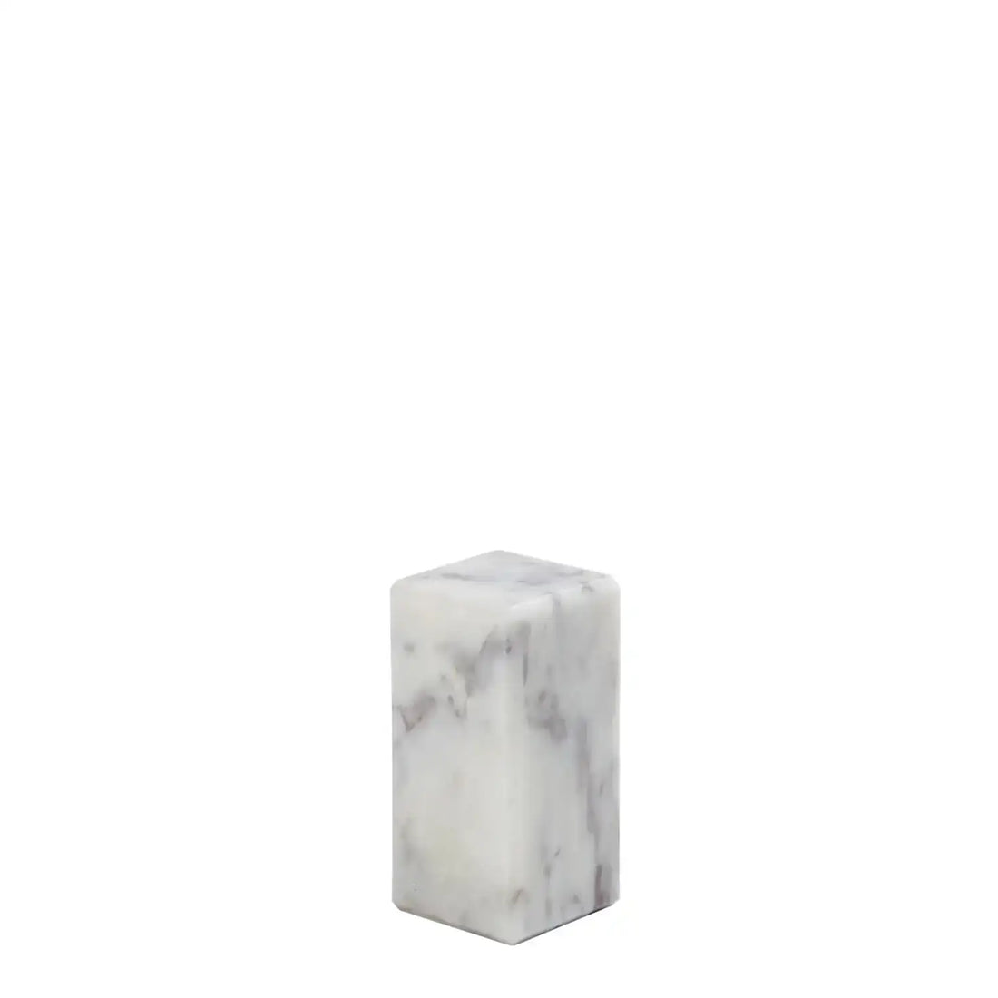 GLOBAL VIEWS 3" MARBLE MINI PEDESTAL/RISER - Decorative Accents