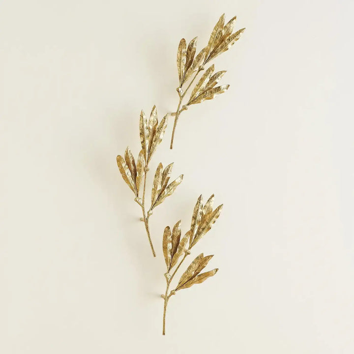 GLOBAL VIEWS MANGO LEAVES WALL DECOR - Decorative Accents