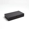 GLOBAL VIEWS MARBLED LEATHER D RING BOX - Decorative Accents