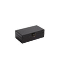 GLOBAL VIEWS MARBLED LEATHER D RING BOX - Decorative Accents