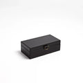 GLOBAL VIEWS MARBLED LEATHER D RING BOX - Decorative Accents