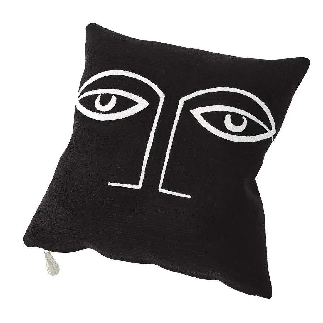 GLOBAL VIEWS TWO EYE PILLOW - Decorative Accents
