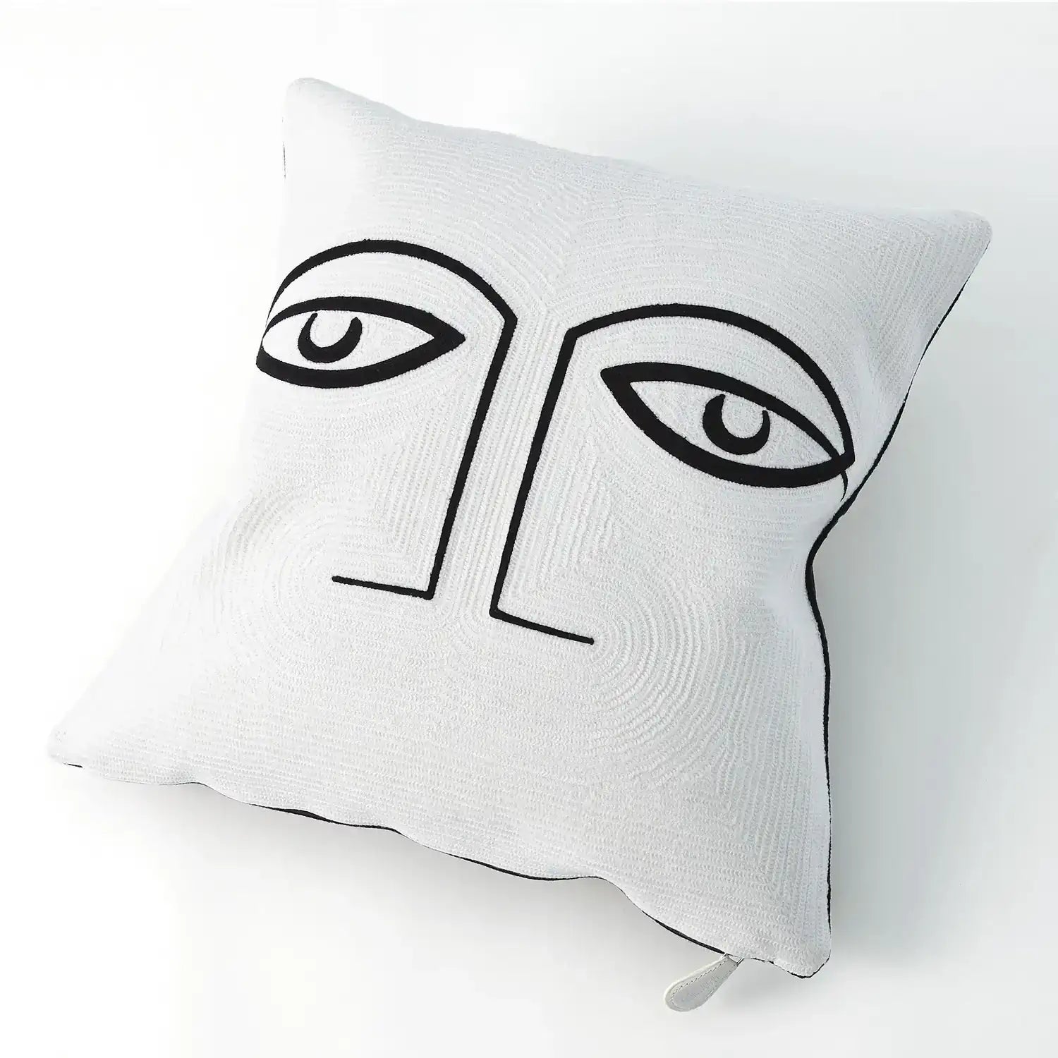 GLOBAL VIEWS TWO EYE PILLOW - Decorative Accents