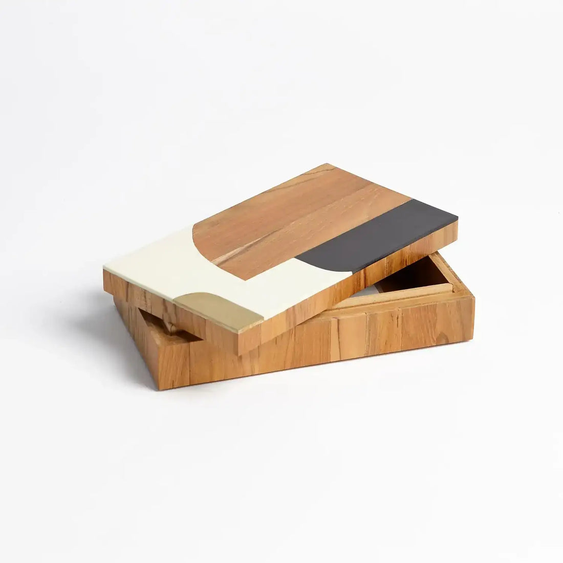 GLOBAL VIEWS WOODEN INLAID BOX - Decorative Accents