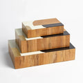 GLOBAL VIEWS WOODEN INLAID BOX - Decorative Accents