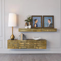 GLOBAL VIEWS ABSTRACT BLOCK CABINET - Cabinets & Bar