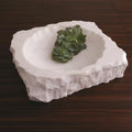 GLOBAL VIEWS CHISELED BLOCK BOWL - Decorative Accents