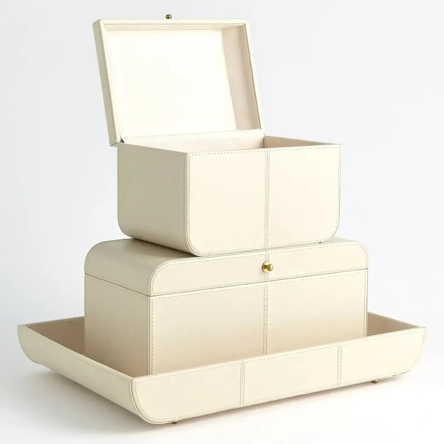 GLOBAL VIEWS CURVED CORNER TRAY - Decorative Accents