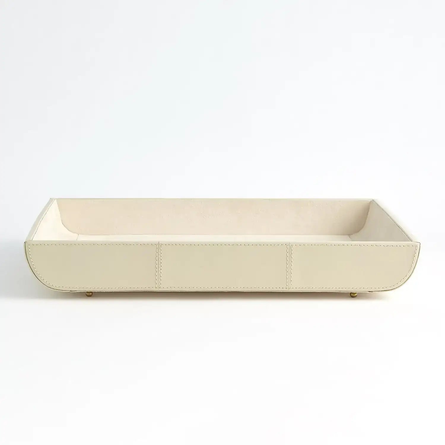 GLOBAL VIEWS CURVED CORNER TRAY - Decorative Accents