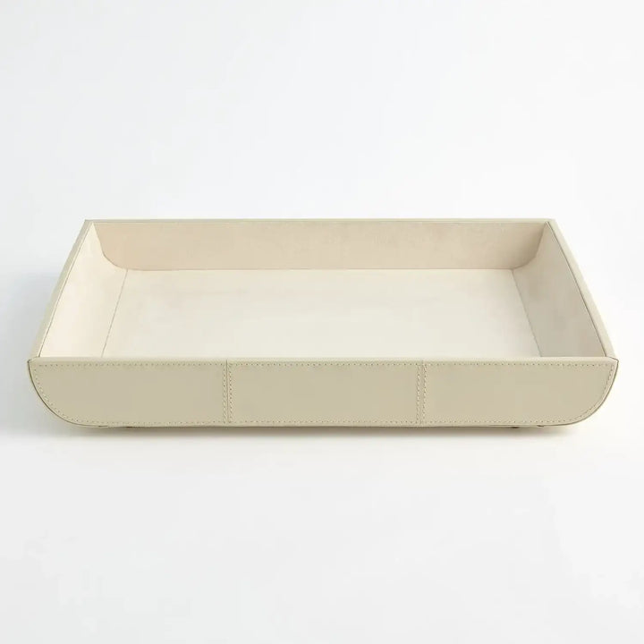 GLOBAL VIEWS CURVED CORNER TRAY - Decorative Accents