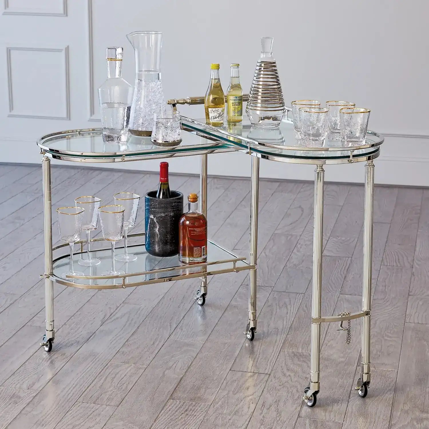 GLOBAL VIEWS GALLERY FOLDING BAR - Cabinets & Bar