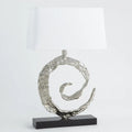 GLOBAL VIEWS, SWIRL LAMP, TABLE LAMPS