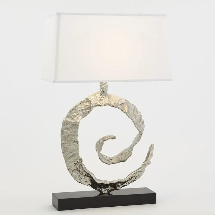 GLOBAL VIEWS, SWIRL LAMP, TABLE LAMPS