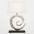 GLOBAL VIEWS, SWIRL LAMP, TABLE LAMPS