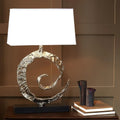 GLOBAL VIEWS, SWIRL LAMP, TABLE LAMPS