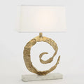 GLOBAL VIEWS, SWIRL LAMP, TABLE LAMPS