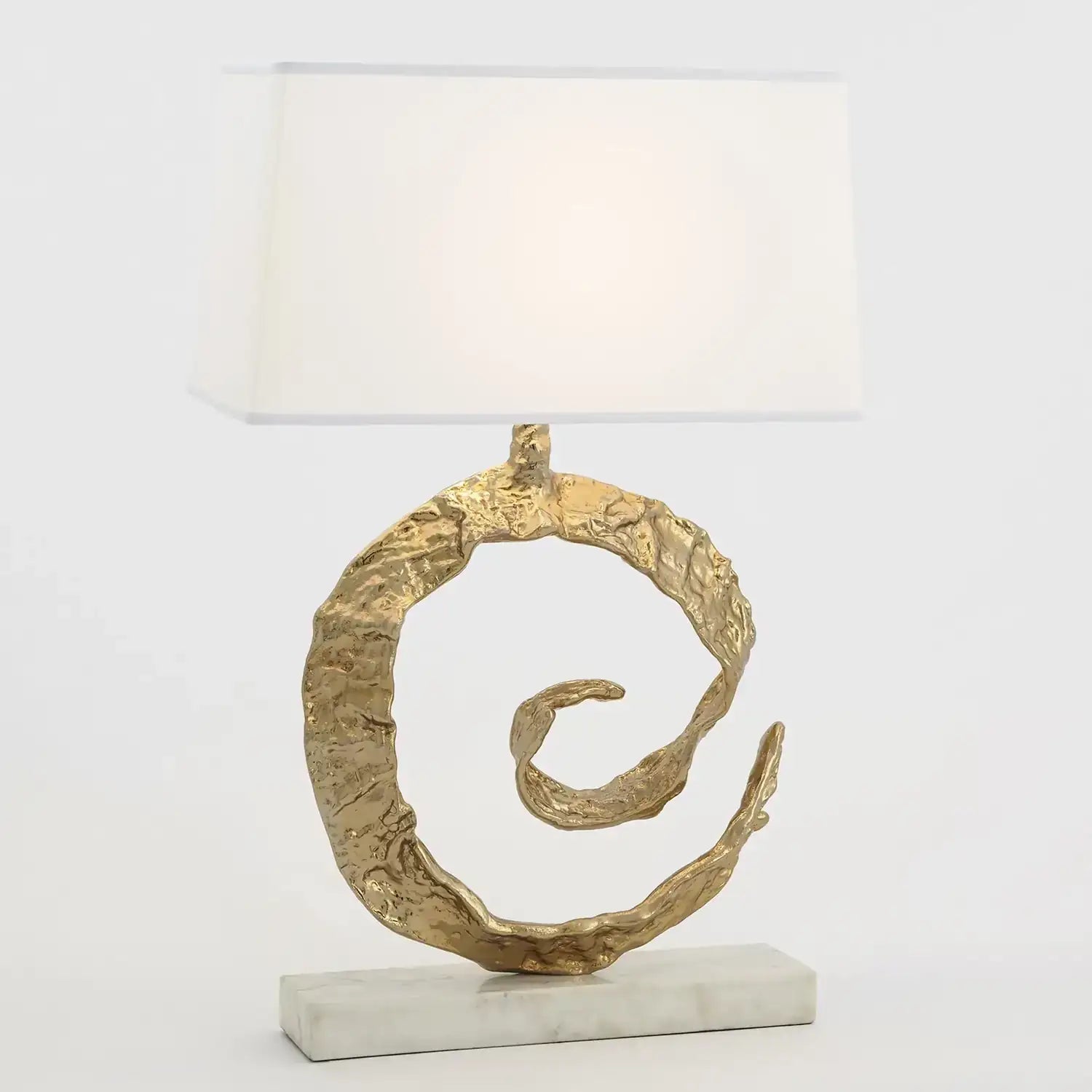 GLOBAL VIEWS, SWIRL LAMP, TABLE LAMPS
