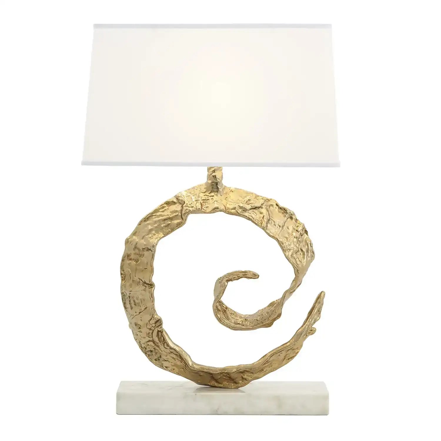 GLOBAL VIEWS, SWIRL LAMP, TABLE LAMPS