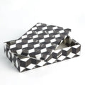 GLOBAL VIEWS ESCHER MARBLE BOX - Decorative Accents