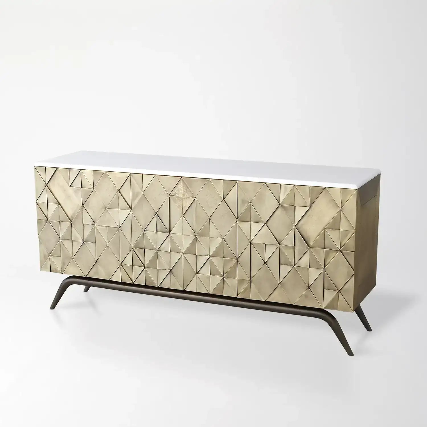 GLOBAL VIEWS TRIANGLE CABINET - Cabinets & Bar