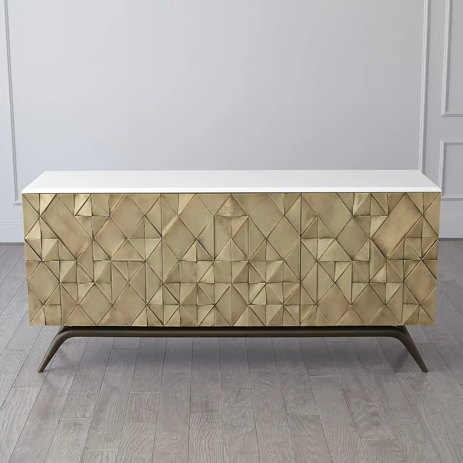 GLOBAL VIEWS TRIANGLE CABINET - Cabinets & Bar