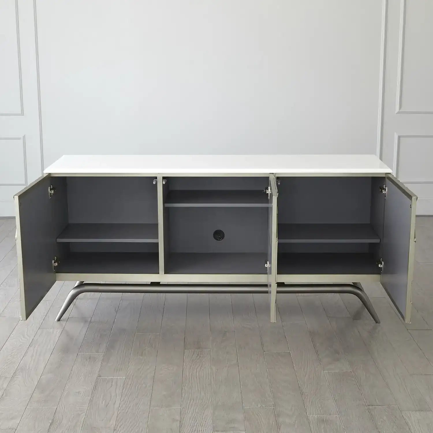 GLOBAL VIEWS TRIANGLE CABINET - Cabinets & Bar