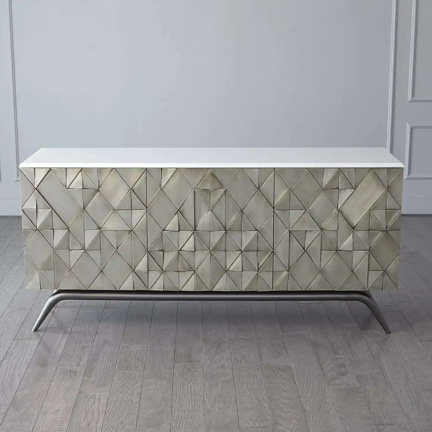 GLOBAL VIEWS TRIANGLE CABINET - Cabinets & Bar