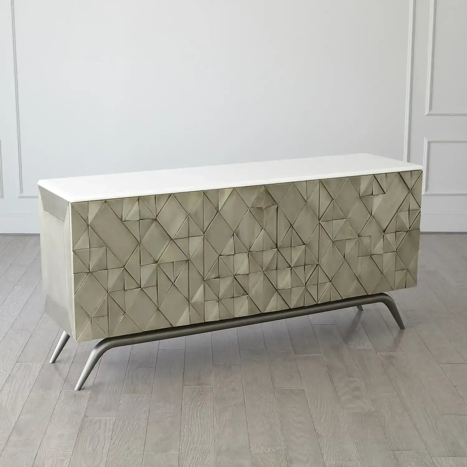 GLOBAL VIEWS TRIANGLE CABINET - Cabinets & Bar