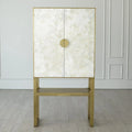 GLOBAL VIEWS GYPSUM BAR CABINET - Cabinets & Bar