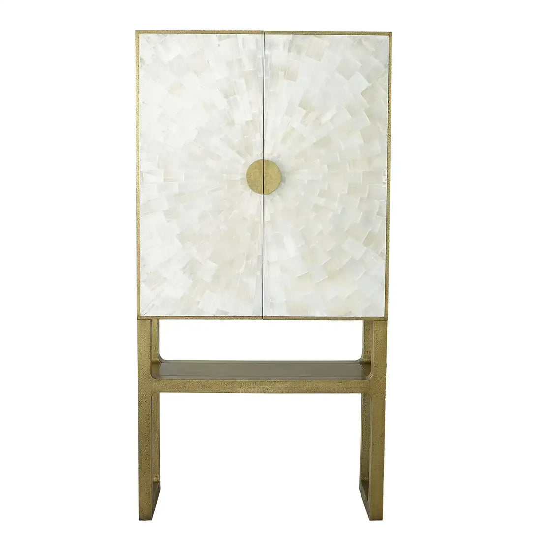 GLOBAL VIEWS GYPSUM BAR CABINET - Cabinets & Bar