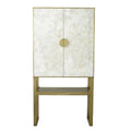 GLOBAL VIEWS GYPSUM BAR CABINET - Cabinets & Bar