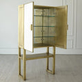 GLOBAL VIEWS GYPSUM BAR CABINET - Cabinets & Bar