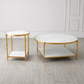 GLOBAL VIEWS CIRCLE/SQUARE COCKTAIL TABLE - Coffee