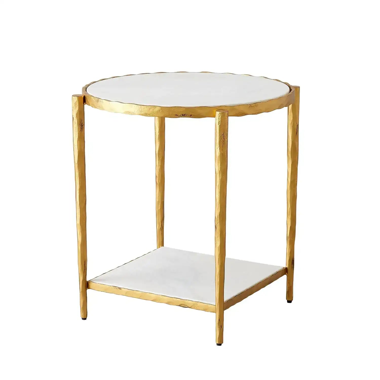 GLOBAL VIEWS CIRCLE/SQUARE SIDE TABLE - Side
