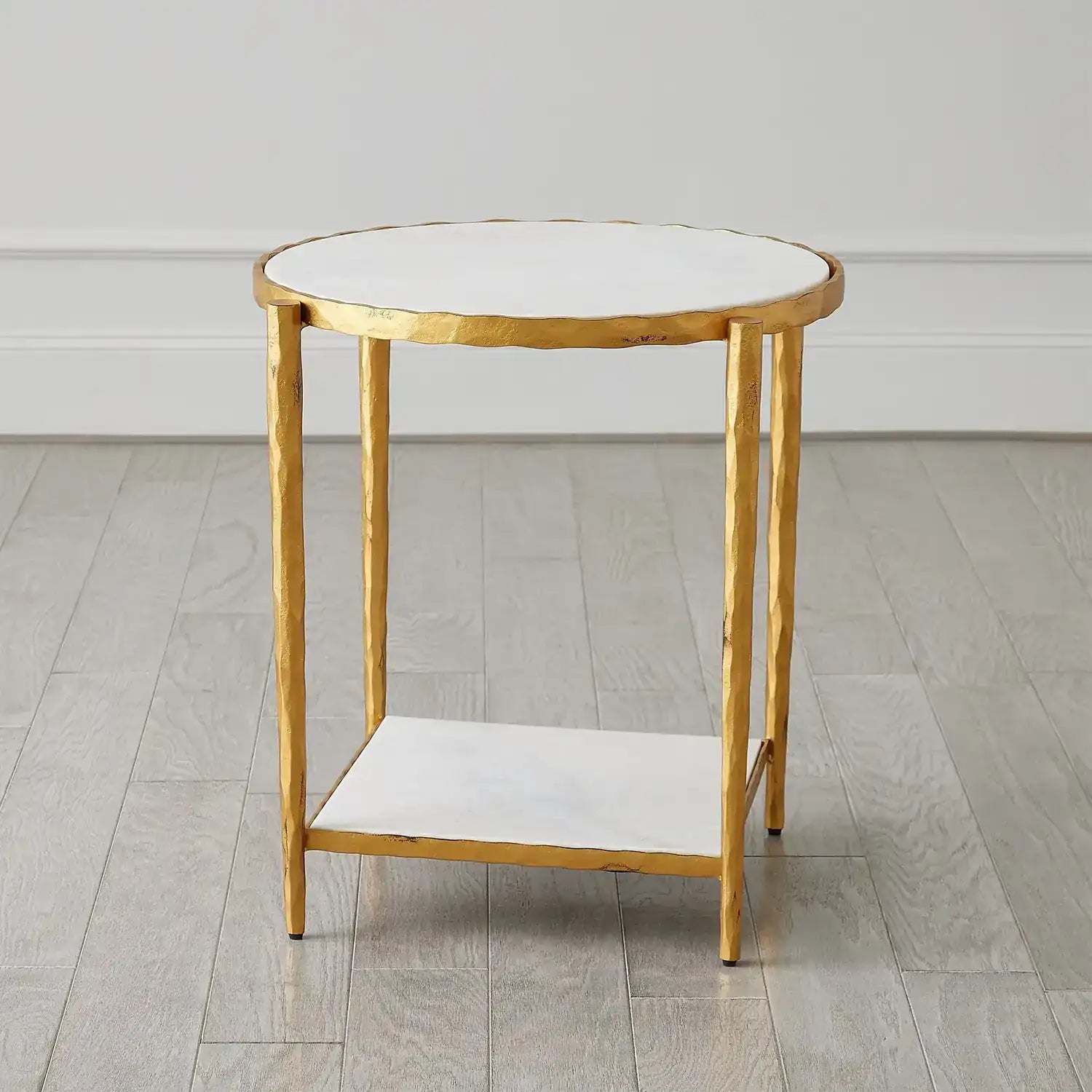 GLOBAL VIEWS CIRCLE/SQUARE SIDE TABLE - Side