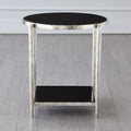 GLOBAL VIEWS CIRCLE/SQUARE SIDE TABLE - Side