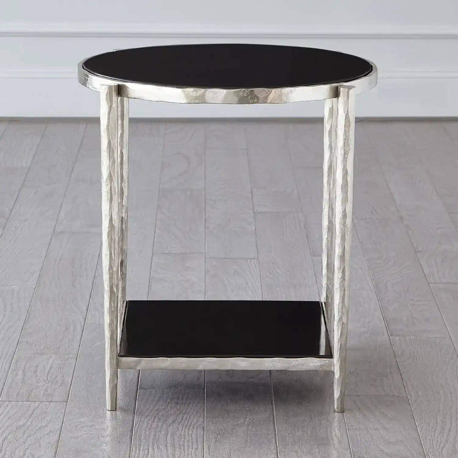 GLOBAL VIEWS CIRCLE/SQUARE SIDE TABLE - Side